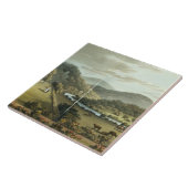 Allgemeine Ansicht von den Süd- und Ostfronten von Fliese (Seite)