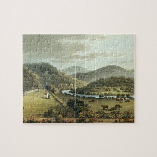 Allgemeine Ansicht von den Süd- und Ostfronten von Puzzle (Horizontal)