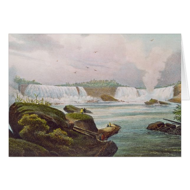 Allgemeine Ansicht von Niagara Falls von der (Vorderseite (Horizontal))