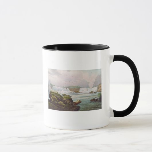 Allgemeine Ansicht von Niagara Falls von der Tasse (Rechts)