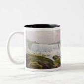 Allgemeine Ansicht von Niagara Falls von der Zweifarbige Tasse (Links)