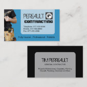 ALLGEMEINE AUFTRAGNEHMER-VISITENKARTE VISITENKARTE (Vorne/Hinten)