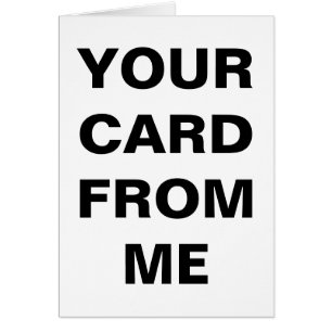 Allgemeine Besondere Anlass-Karte