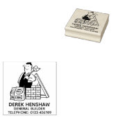 Allgemeine Bilder mit Gebäude-Materialien Gummistempel (Stempel)