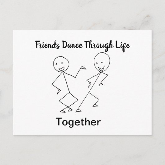 Allgemeine Freundschaft Postkarte (Vorderseite)
