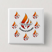 Allgemeine Gaben des Heiligen Geistes Firmung Button (Vorderseite)