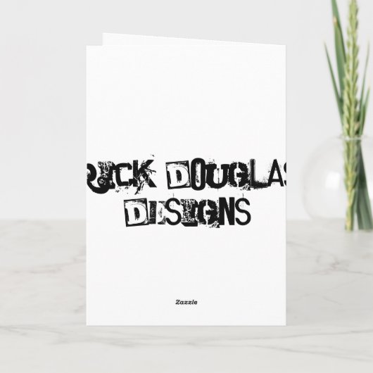 Allgemeine Geburtskarte Karte (Rückseite)