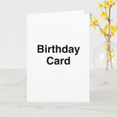 Allgemeine Geburtskarte Karte (Gelbe Blume)