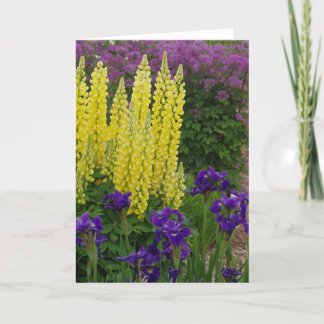 Allgemeine Geburtstags-Blume Karte