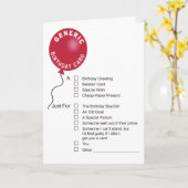 Allgemeine Geburtstagskarte Karte (Gelbe Blume)