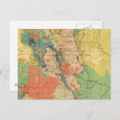 Allgemeine geologische Karte von Colorado (Vorne/Hinten)