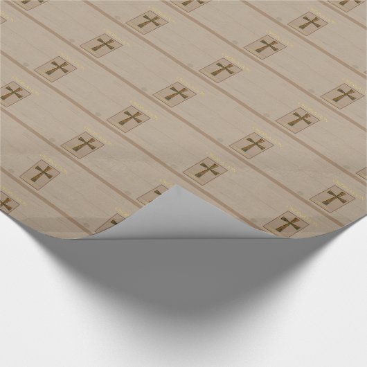 Allgemeine Gratulation, Metalldesign C Geschenkpapier (Ecke)