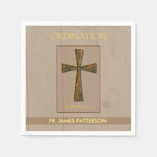 Allgemeine Gratulation, Metalldesign C Serviette (Vorderseite)