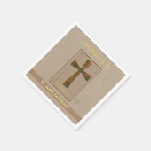 Allgemeine Gratulation, Metalldesign C Serviette (Ecke)