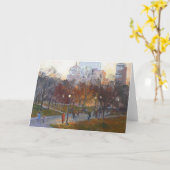 Allgemeine" Gruß-Karte "Bostons Karte (Gelbe Blume)