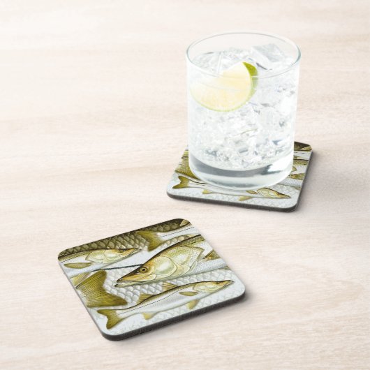 Allgemeine Hechtmakrele-Untersetzer Untersetzer (Rechte Seite)