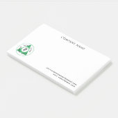 Allgemeine Hinweise für kundenspezifische Logos Post-it Klebezettel (angewinkelt)