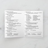 Allgemeine Holiday Grußkarte Feiertagskarte (Innenseite)