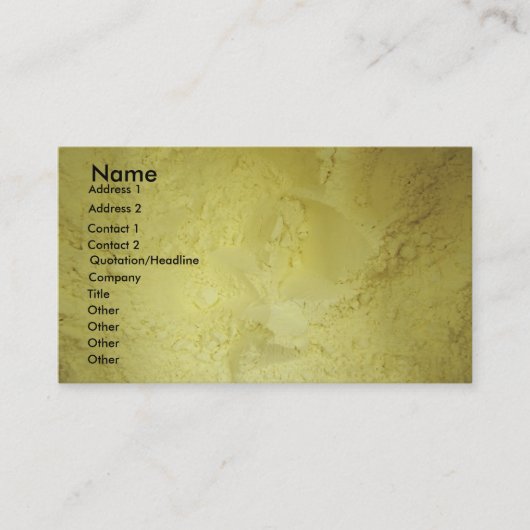 Allgemeine Karte (Vorderseite)