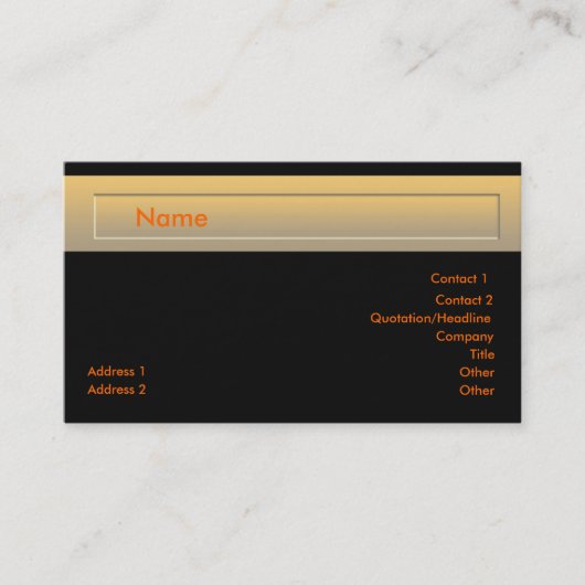 Allgemeine Karte (Vorderseite)