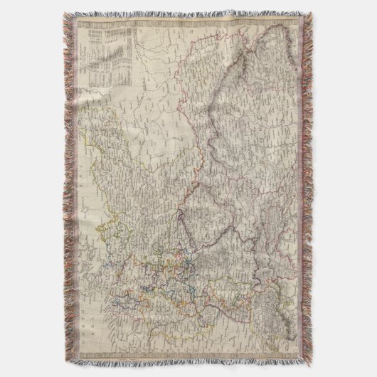 Allgemeine Karte Deutschlands Decke (Vorderseite Vertikal)