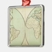 Allgemeine Karte Silbernes Ornament (Links)