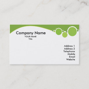 Allgemeine Karte. Visitenkarte