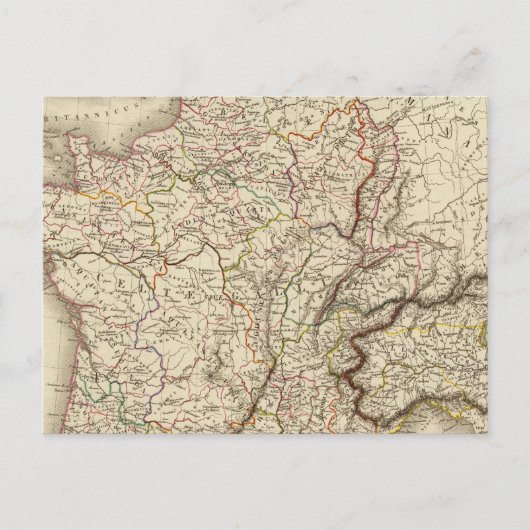 Allgemeine Karte von Gaul (Vorderseite)