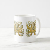 Allgemeine Krake Kaffeetasse (VorderseiteRechts)