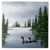 Allgemeine Loon-Kunst-Fliesen Fliese (Vorderseite)