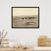 Allgemeine Meilen und Mitarbeiter im Indischen Lag Poster (Küche)