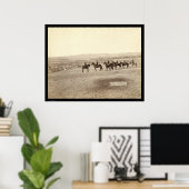 Allgemeine Meilen und Mitarbeiter im Indischen Lag Poster (Heimbüro)