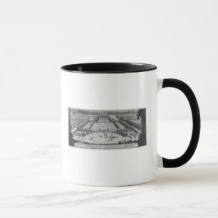 Allgemeine Perspektiven-Ansicht des Chateaus Tasse