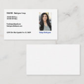 Allgemeine Real Business Card Visitenkarte (Vorne/Hinten)