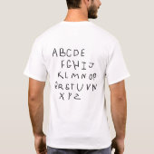 Allgemeine Schule ist cool T-Shirt (Rückseite)