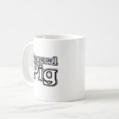 Allgemeine Schweinezucht-Tasse Kaffeetasse (Vorderseite Links)