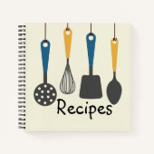 Allgemeine Set-Rezeptur-Notebooks Notizblock (Vorderseite)