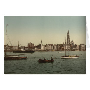 Allgemeine Sicht auf Antwerpen II, Belgien