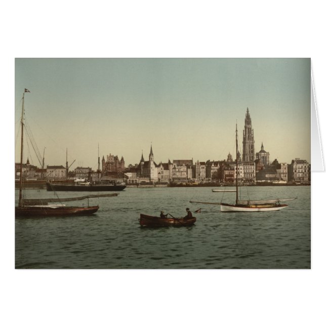 Allgemeine Sicht auf Antwerpen II, Belgien (Vorderseite (Horizontal))