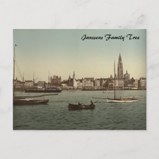 Allgemeine Sicht auf Antwerpen II, Belgien Postkarte (Vorderseite)