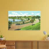 Allgemeine Sicht auf Baxter Blvd, Route Nr. 1 Leinwanddruck (Insitu (Wohnzimmer))