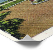 Allgemeine Sicht auf Baxter Blvd, Route Nr. 1 Poster (Ecke)