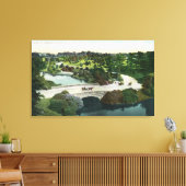 Allgemeine Sicht auf den Franklin Park Leinwanddruck (Insitu (Wohnzimmer))