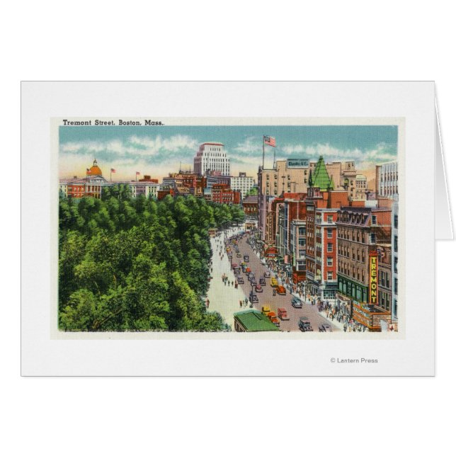Allgemeine Sicht auf die Tremont Street (Vorderseite (Horizontal))