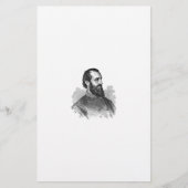 Allgemeine Stationierung aus dem zivilen Krieg Briefpapier (Vorderseite)