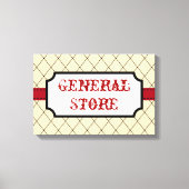 Allgemeine Store-Art Leinwanddruck (Vorderseite)