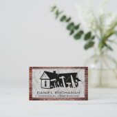 Allgemeine Tools des Auftragnehmers | Betonfarben  Visitenkarte (Stehend Vorderseite)