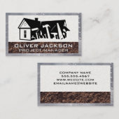 Allgemeine Tools des Auftragnehmers | Gebäude Deve Visitenkarte (Vorne/Hinten)