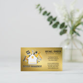 Allgemeine Tools des Auftragnehmers | Zuhause-Reno Visitenkarte (Stehend Vorderseite)