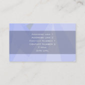 Allgemeine Visitenkarte (Rückseite)